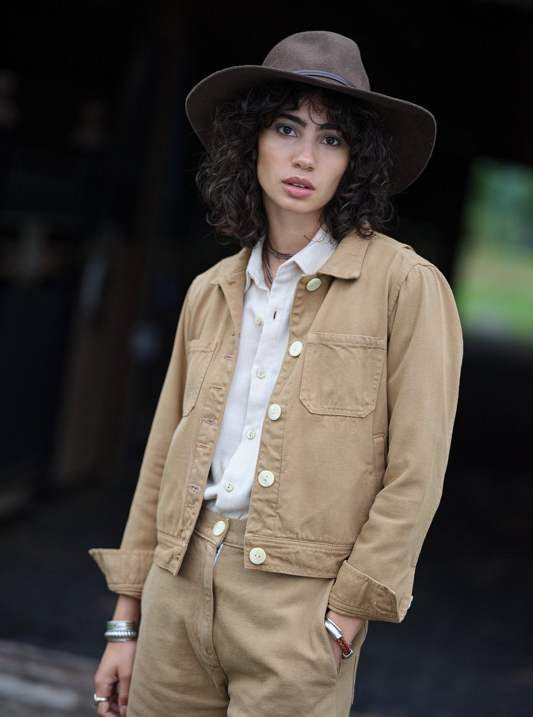 Women's Cody Recycled Cotton Jacket - Final Sale