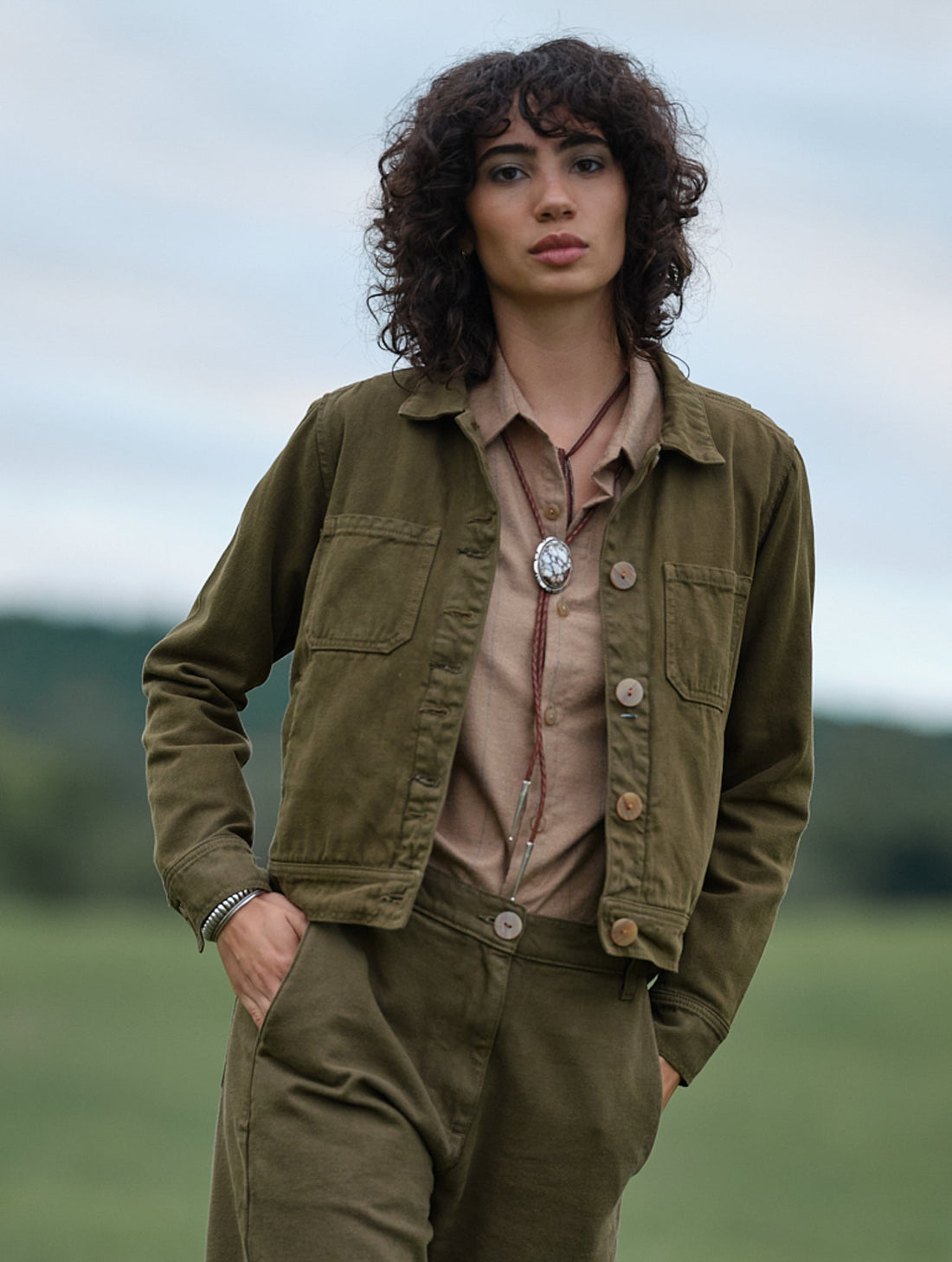 Women's Cody Recycled Cotton Jacket - Final Sale