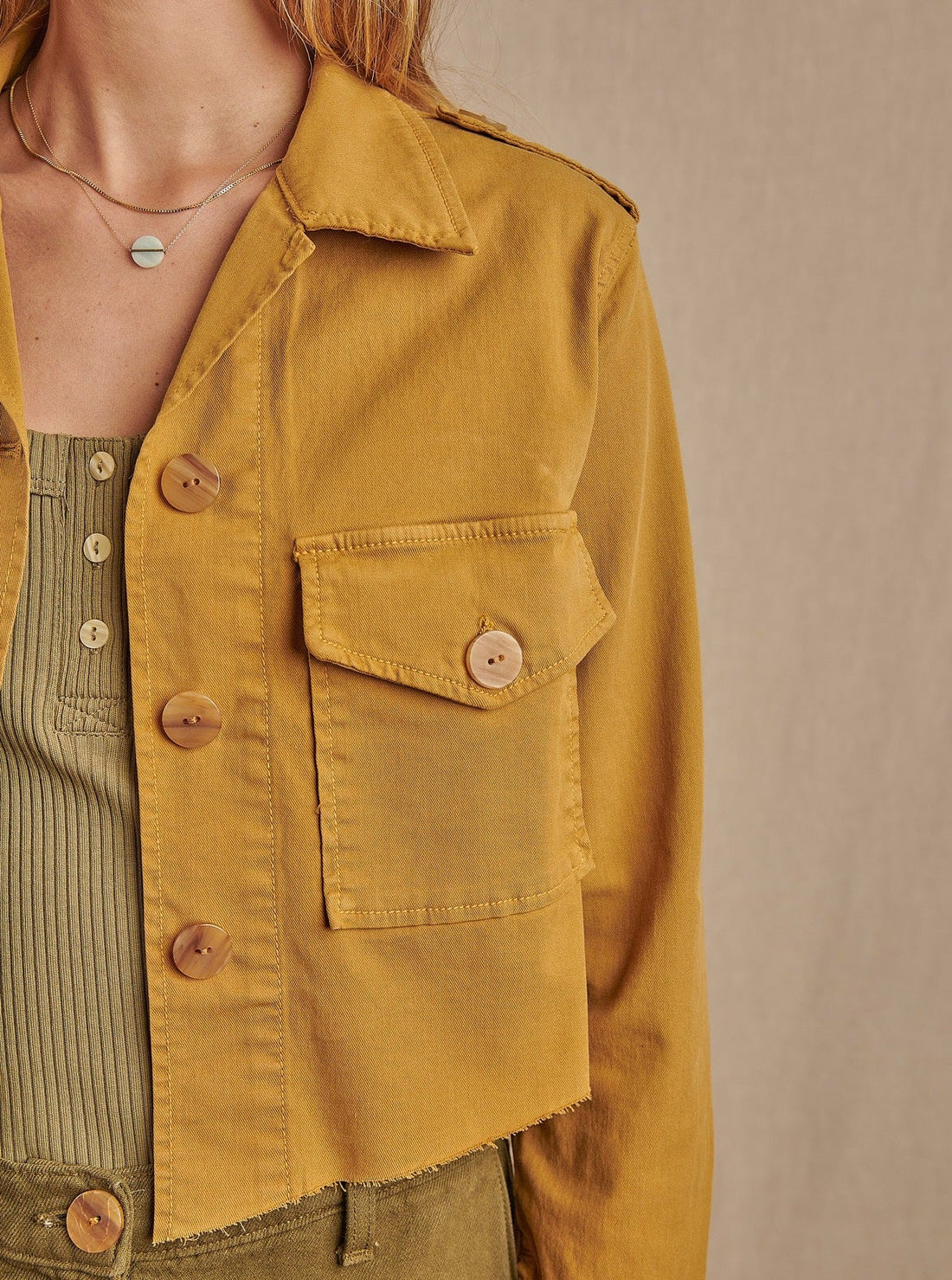 Women's Cropped Blaven Japanese Twill Jacket  - Final Sale