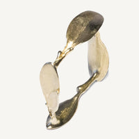 Square Leaves Bracelet - Yellow Bronze