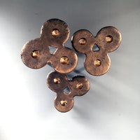 Stake Bronze Candlesticks