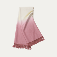 Dip-Dyed Throw