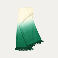 Dip-Dyed Throw