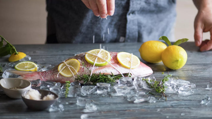 Roasted Whole Fish with Lemon and Herbs