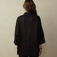 Women's Aoki Linen Kimono Jacket