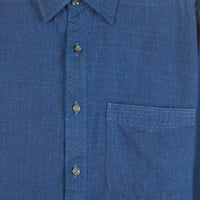 Neil Long Sleeves Shirt Cotton Kora in Dark Indigo