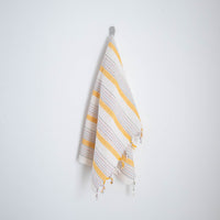 Yellow Ivory Montauk Hand Towel