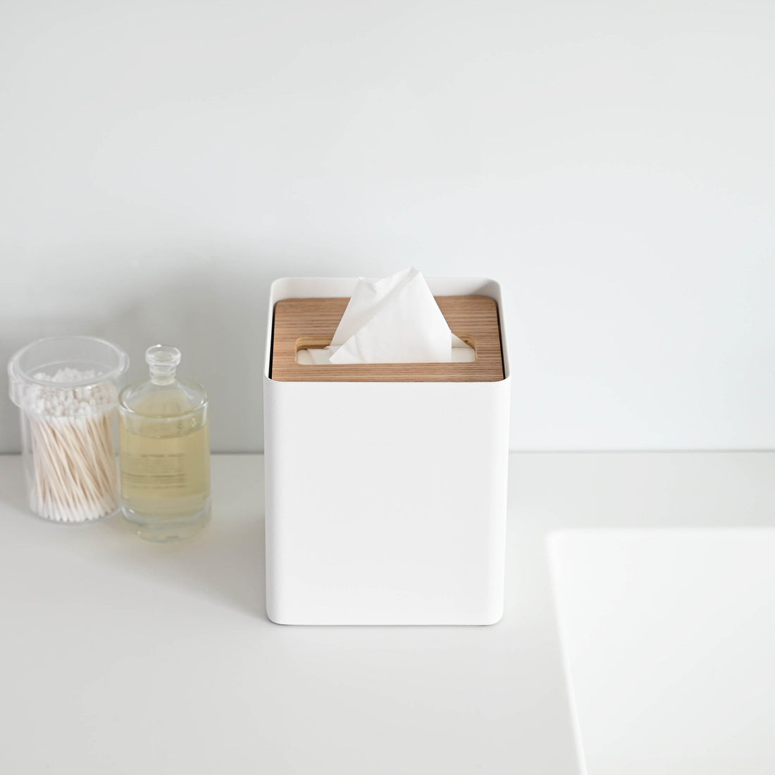 Tissue Box Cover - Square - Steel