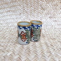 Talavera Tequilero- Small Shot Glass