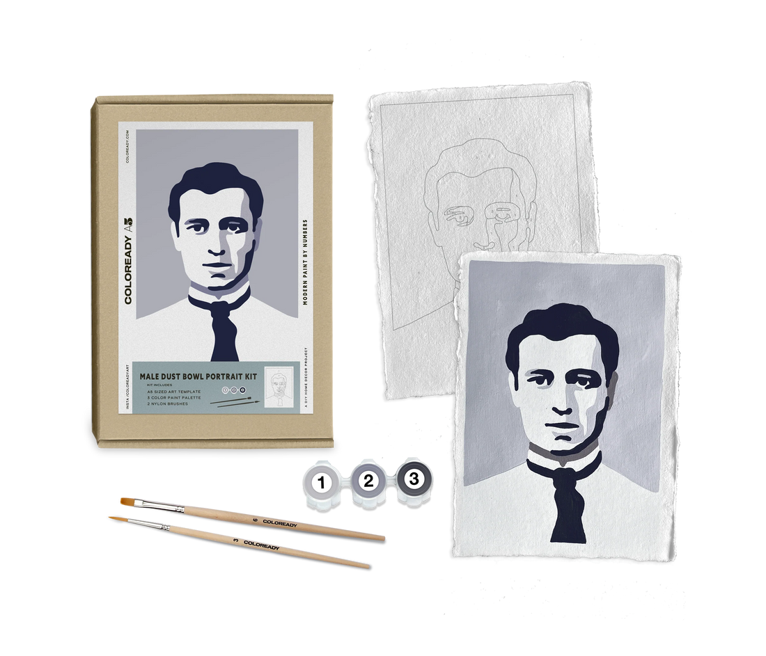 MALE DUST BOWL PORTRAIT