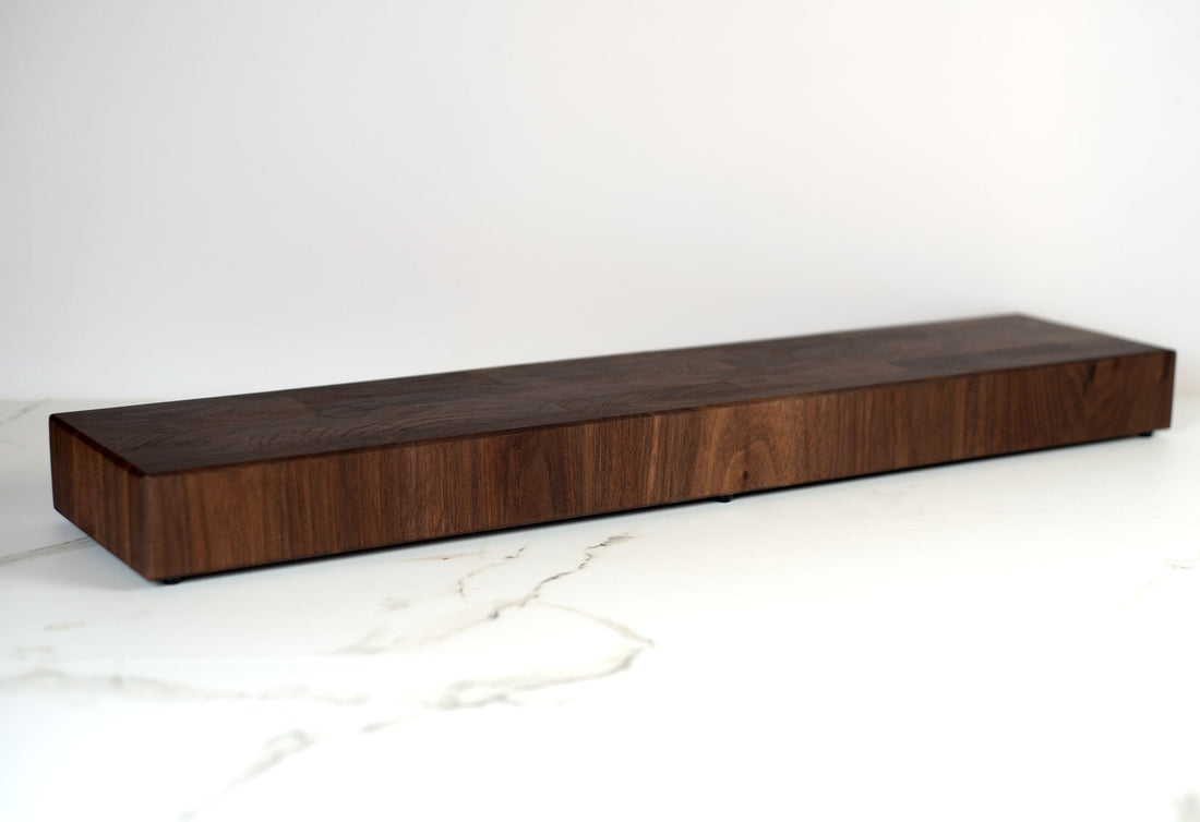 Cutting Board Bar Side End-Grain Side Kick 28×6×2