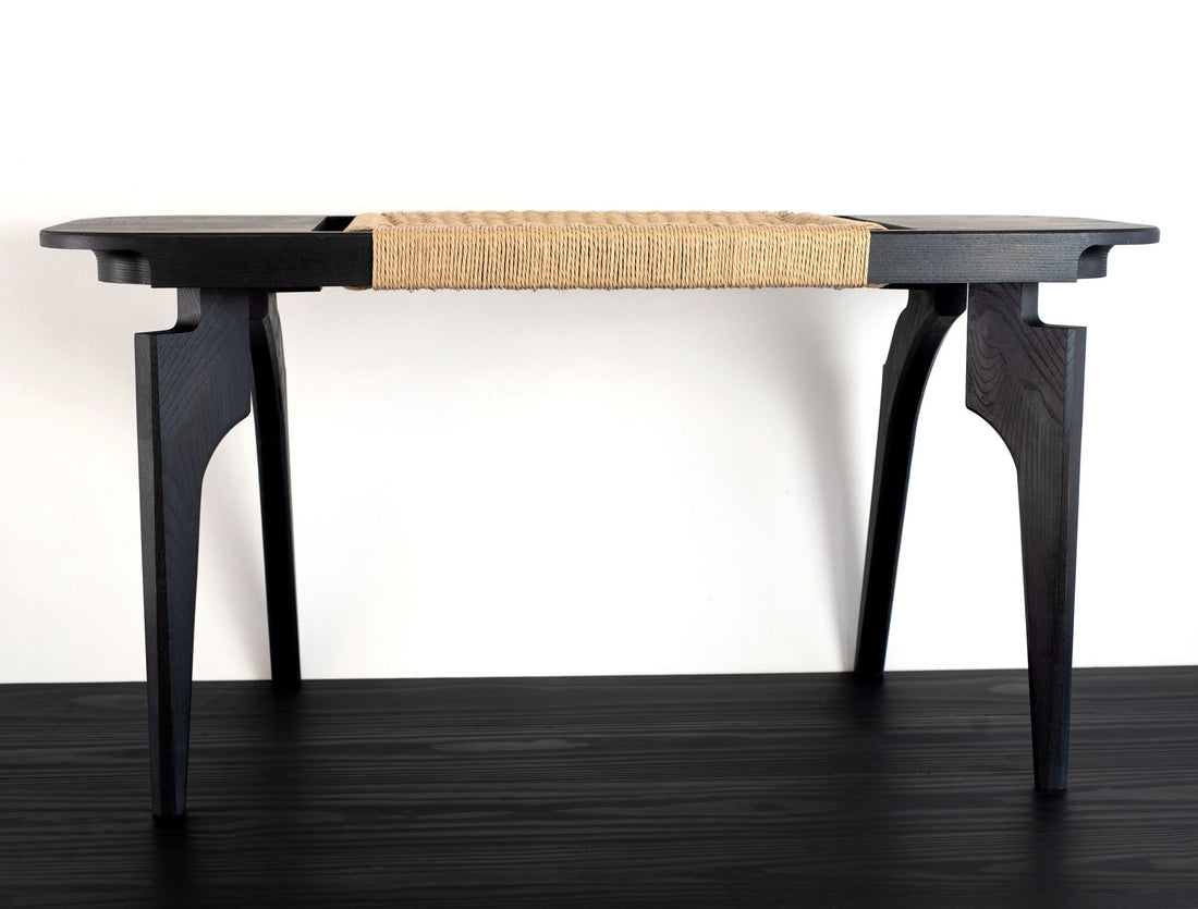 Danish Corded Woven Bench