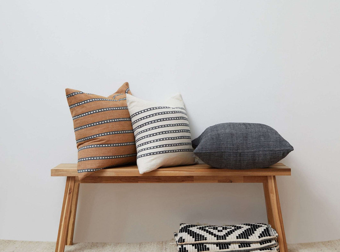 Kombolcha Pillow - Tan