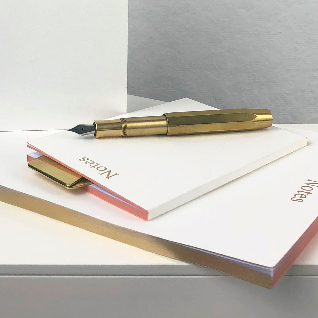 Ivory  Multi-color Edged Jotters