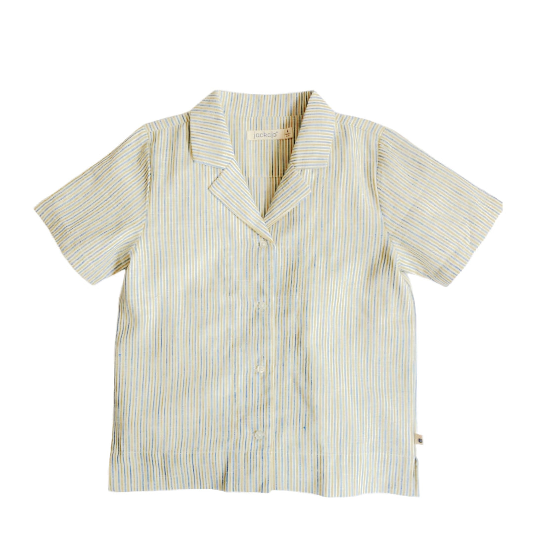 Dylan Camp Shirt - Driftwood Stripe