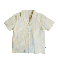 Dylan Camp Shirt - Driftwood Stripe