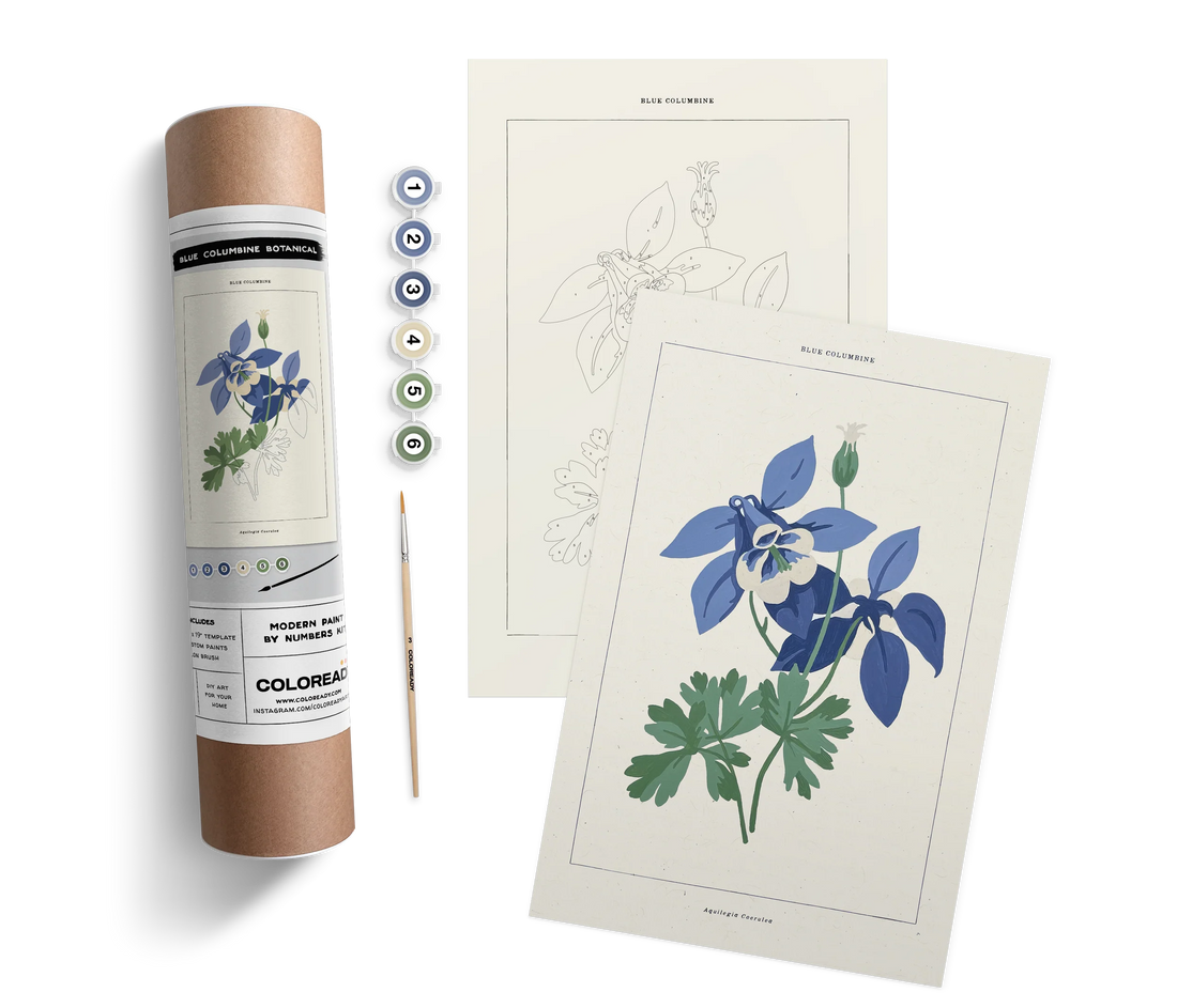 BLUE COLUMBINE BOTANICAL KIT