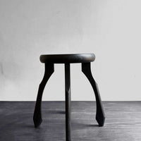 Sparrow Side Table — Sculptural Hardwood in End Grain or Long Grain