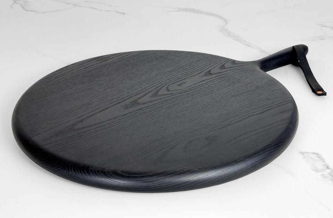 Ebonized Ash Round Board