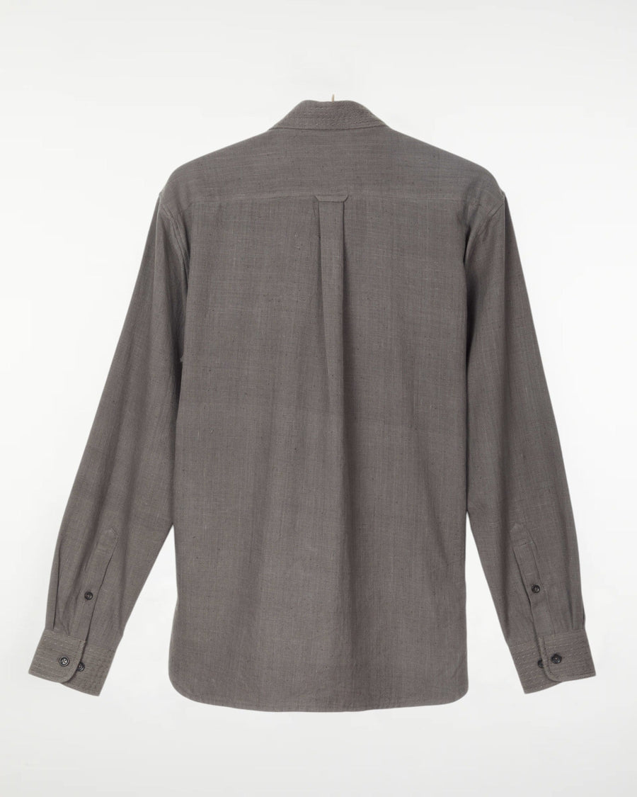 Kabir Standard Shirt w/Saddle Stitch Charcoal