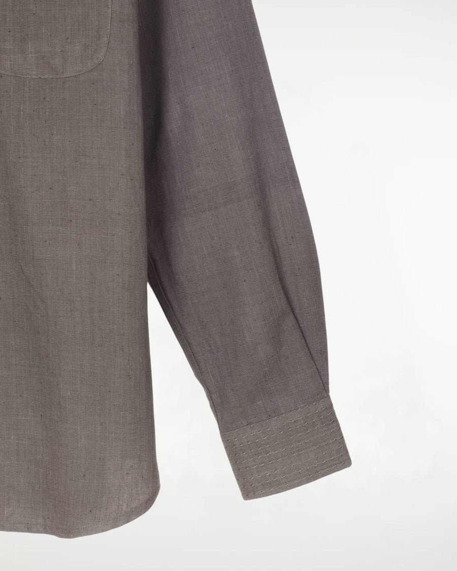 Kabir Standard Shirt w/Saddle Stitch Charcoal