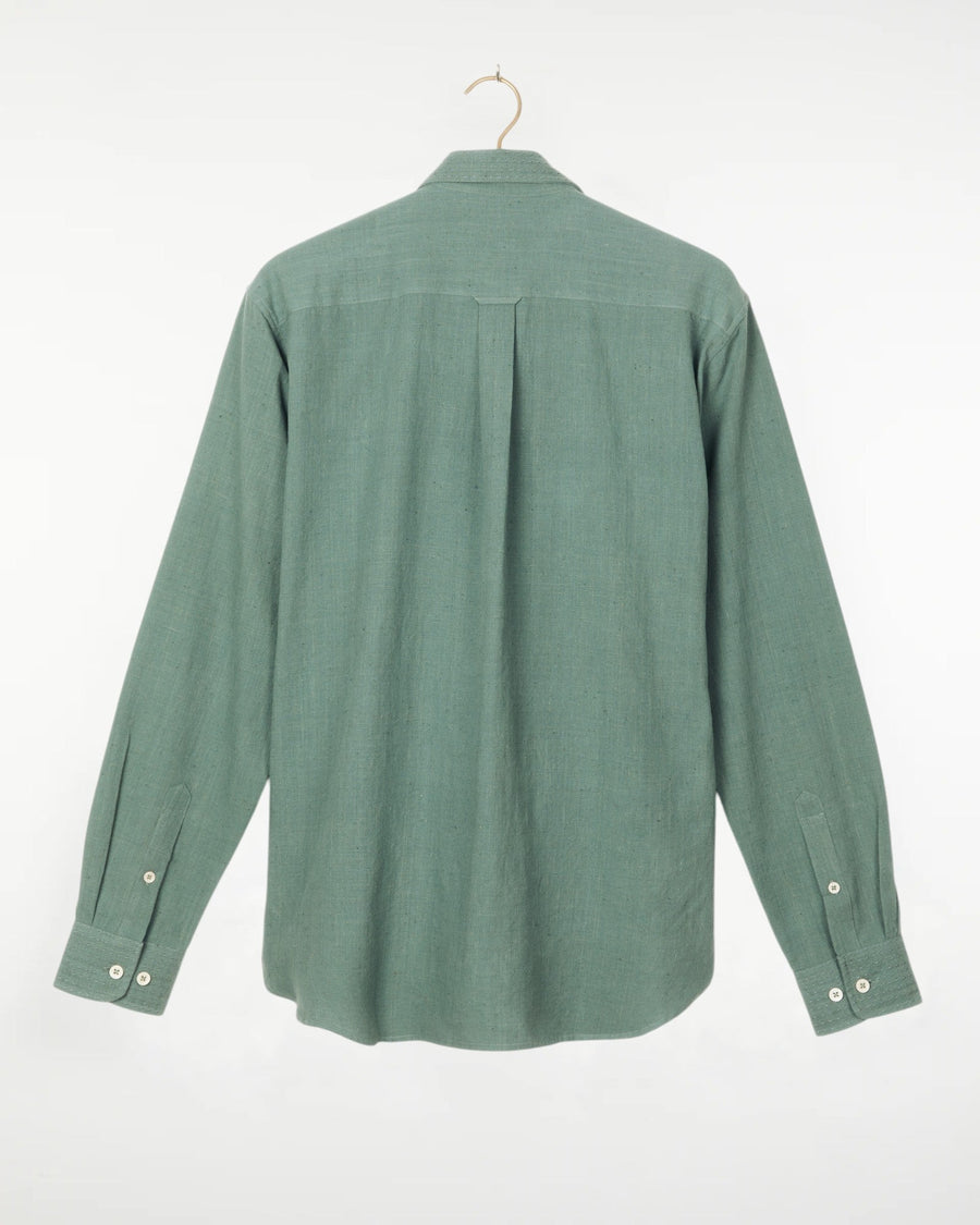 Kabir Standard Shirt w/Saddle Stitch Sea Green