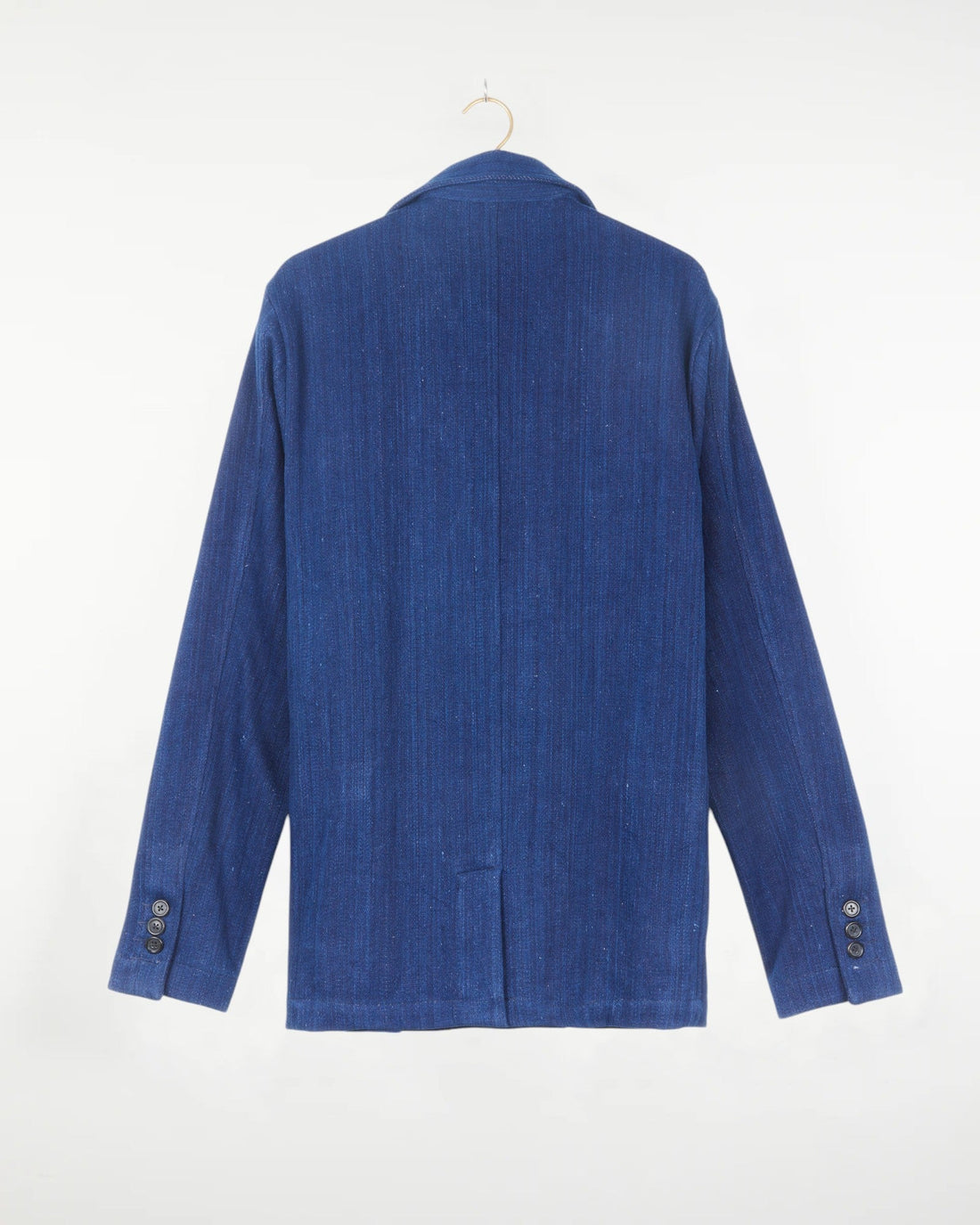 Parvati Unisex Blazer Cotton Twill Indigo