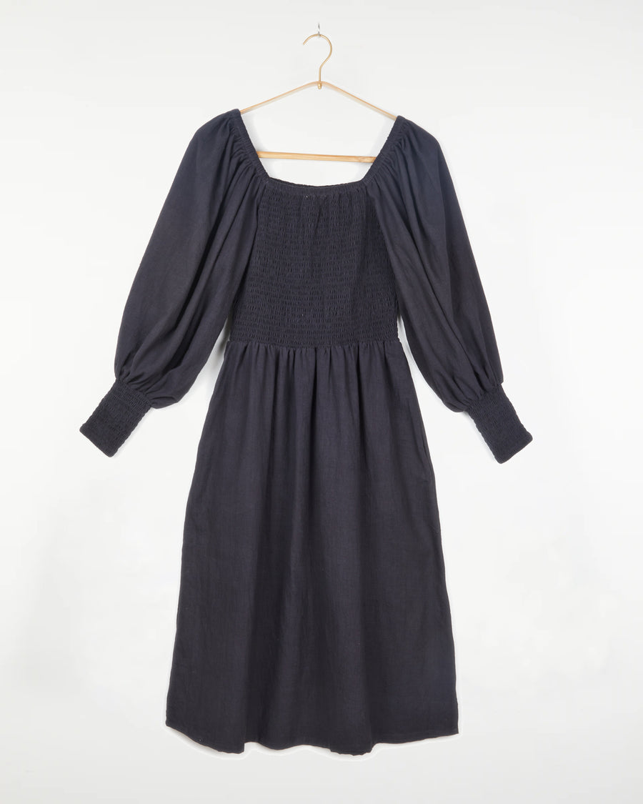 Anika Long Sleeve Dress Black