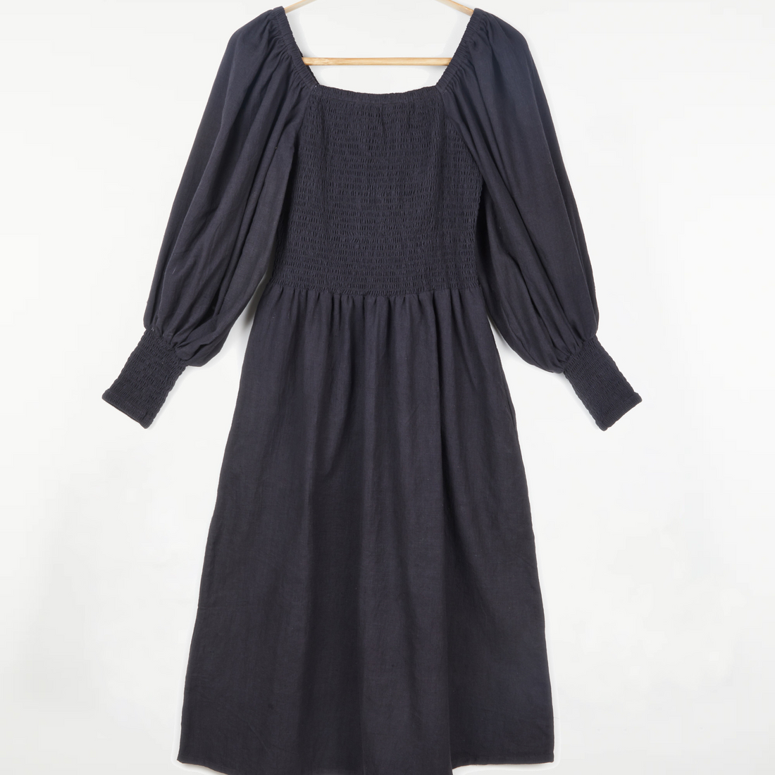 Anika Long Sleeve Dress Black