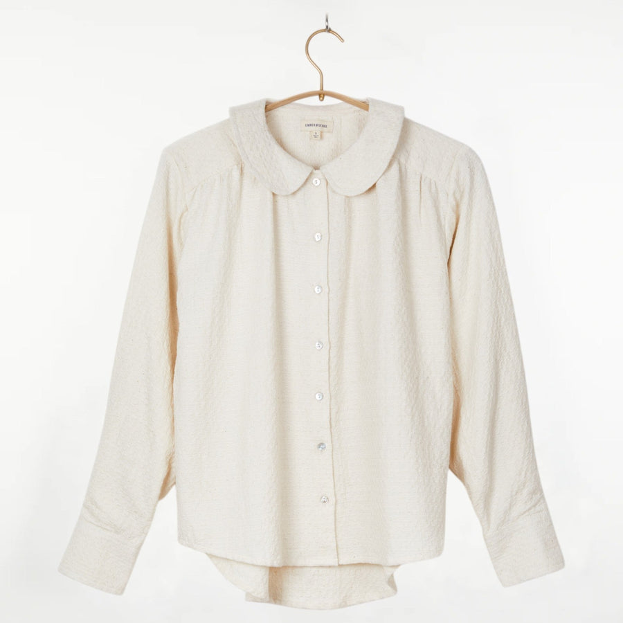 Salina Top Dobby Cotton in Natural