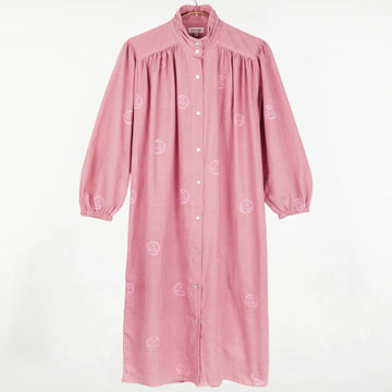 Samira Tunic Kora Dusty Rose with Embroidery