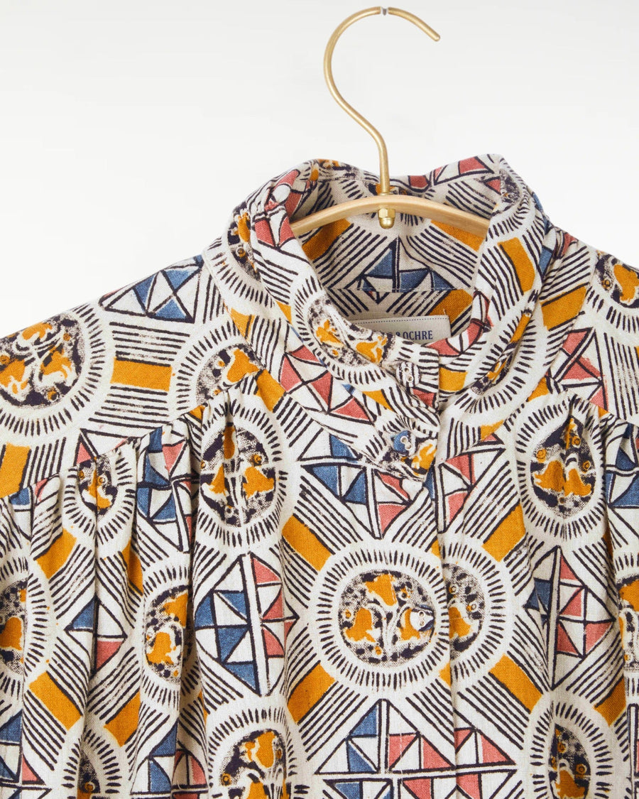 Samira Tunic Kora Tile Print