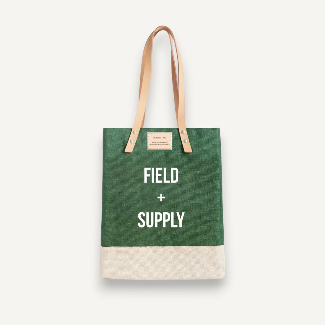 Field + Supply Market Bag in Field Green