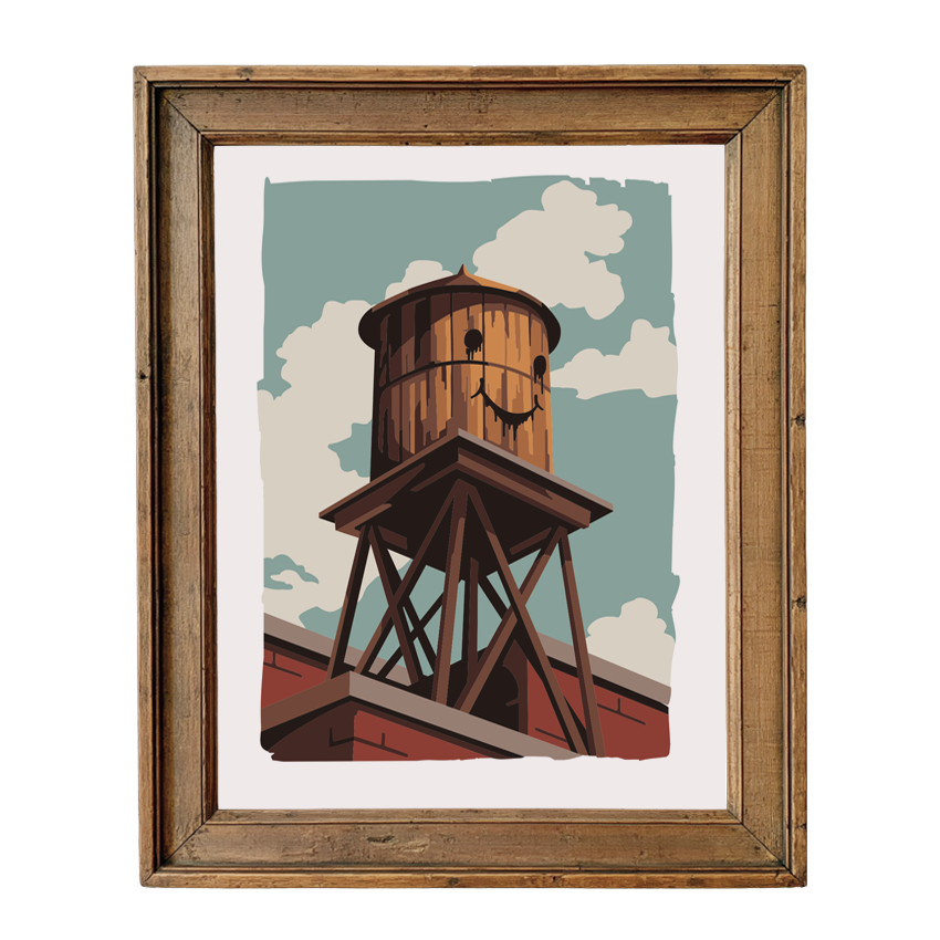 Water Tower Tag