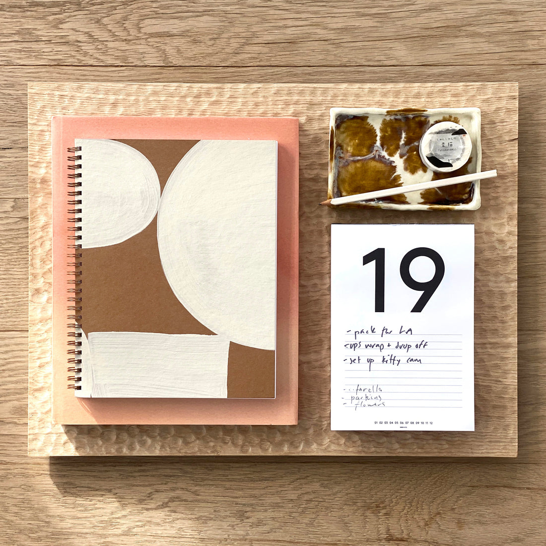 Daily Calendar Pad