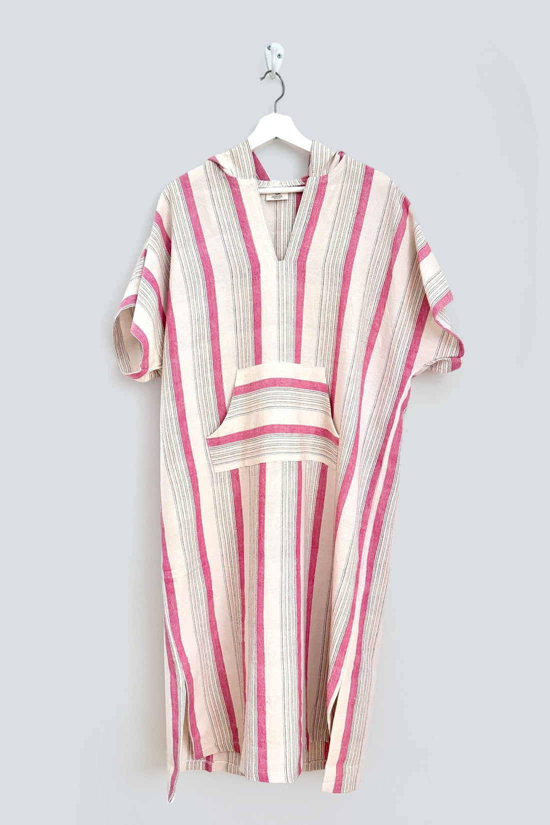 Pink Ivory Montauk Hooded Maxi Kaftan