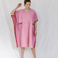 Gypsy Pink Tribeca V-Neck Kaftan