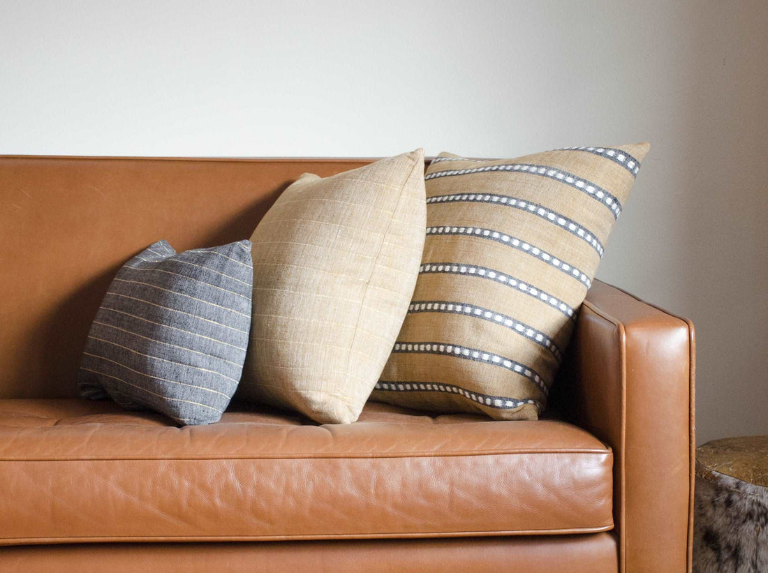 Kombolcha Pillow - Tan