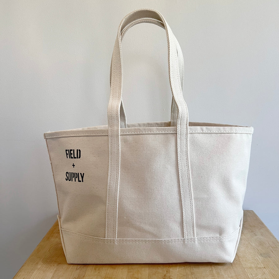 Field + Supply Small Canvas Tote