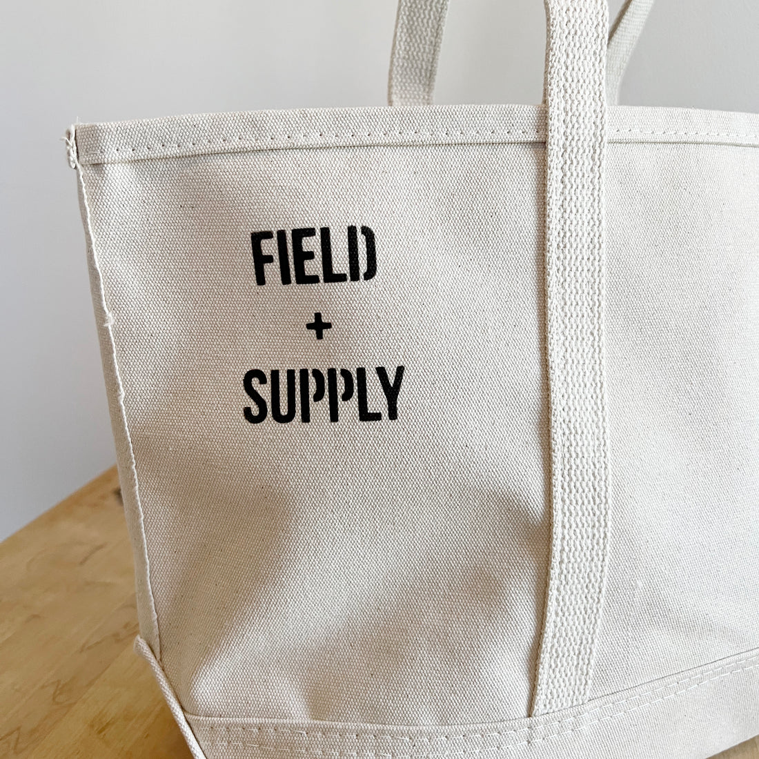 Field + Supply Small Canvas Tote