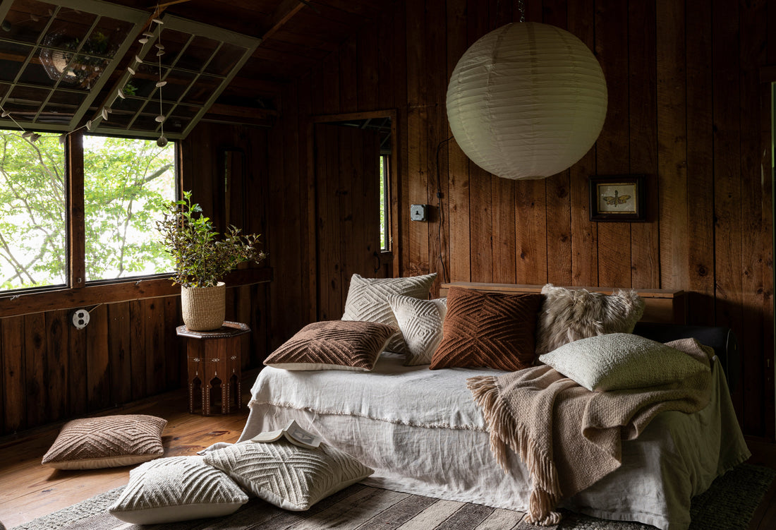 Tierra Pillow Sand Stripe