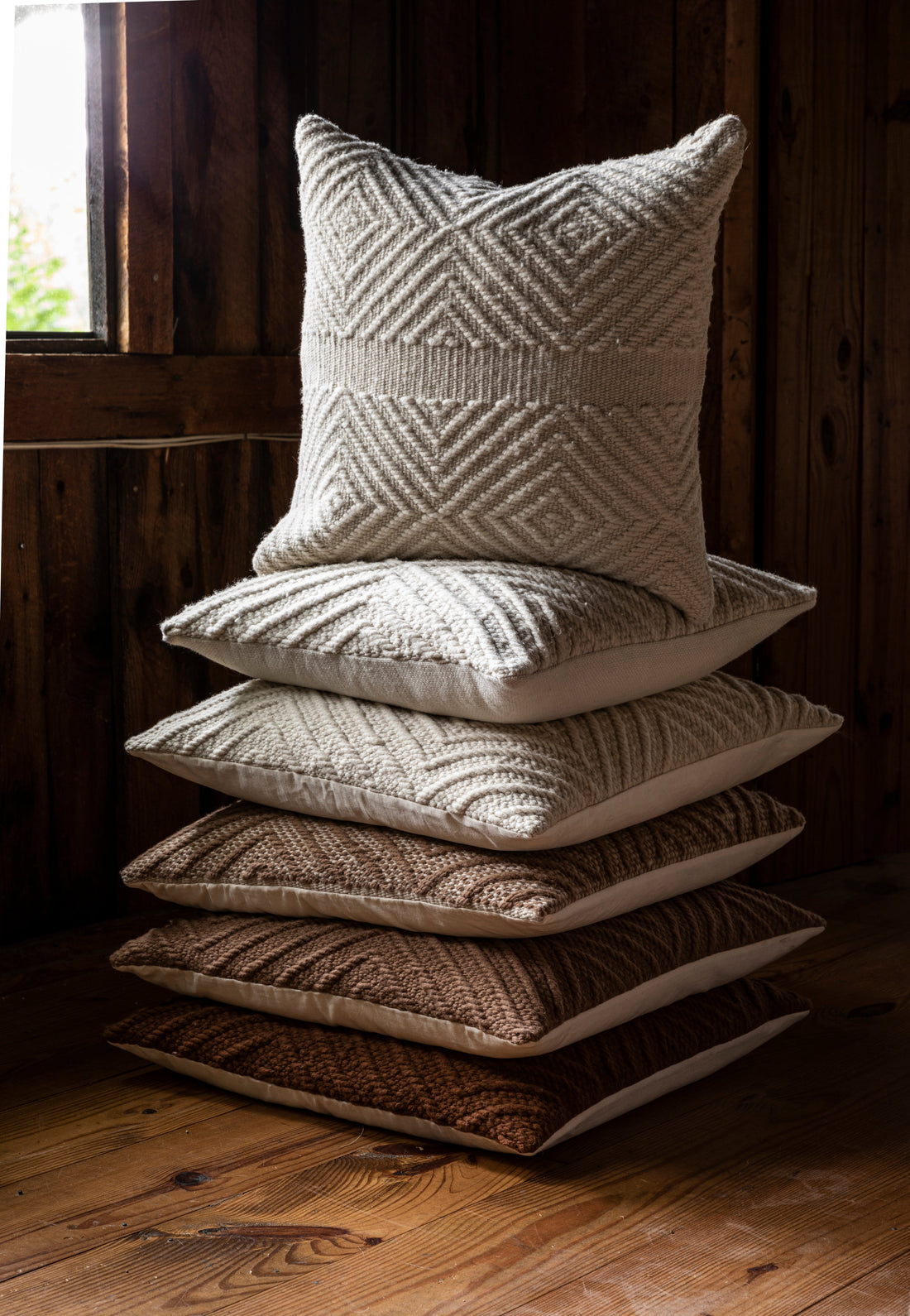 Tierra Pillow Sand Stripe