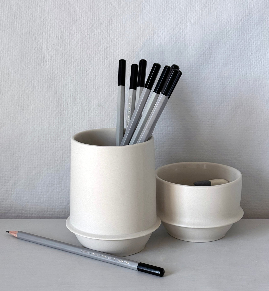 KW Desk Cup or Catch-all: Ivory