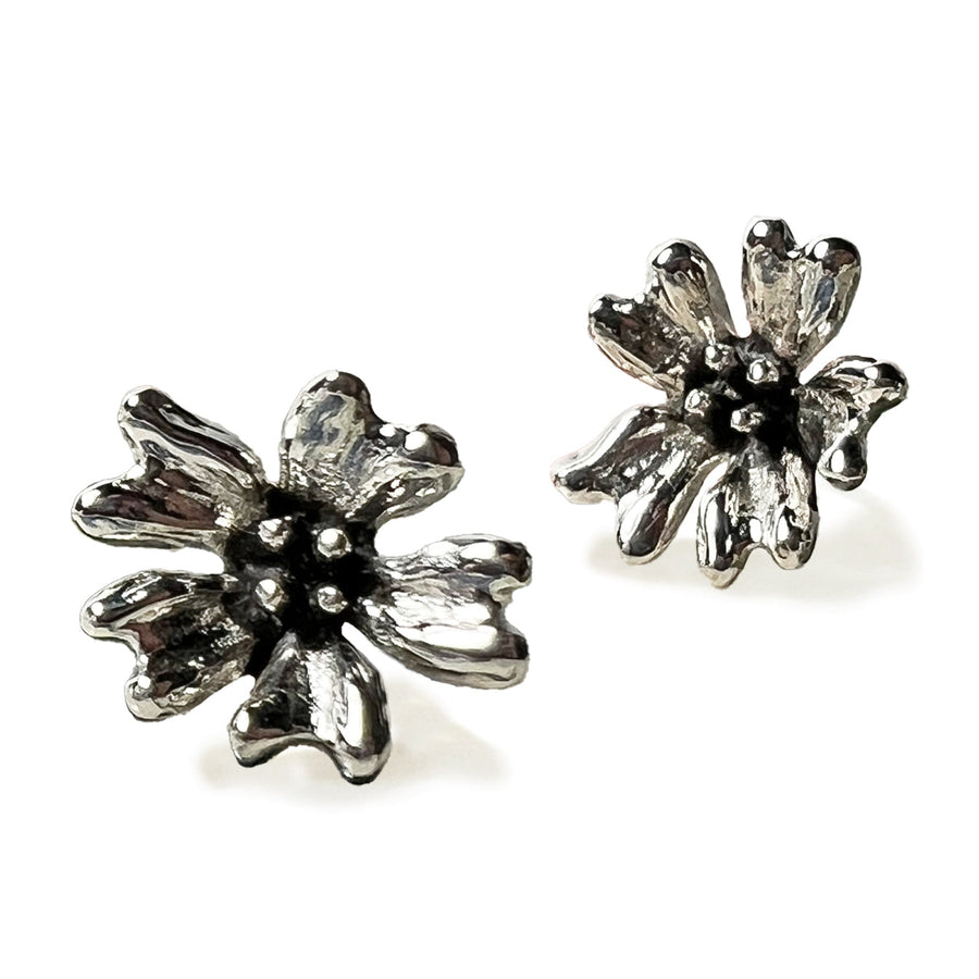 Bella Flora Earrings - Silver