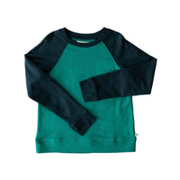 Organic Stevie Raglan Sweatshirt Colorblock