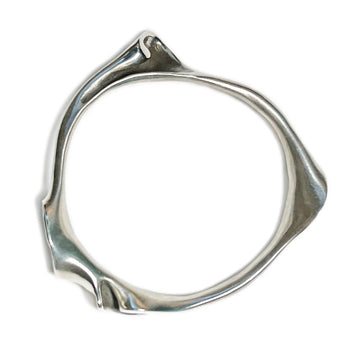 Slide Bangle - Silver