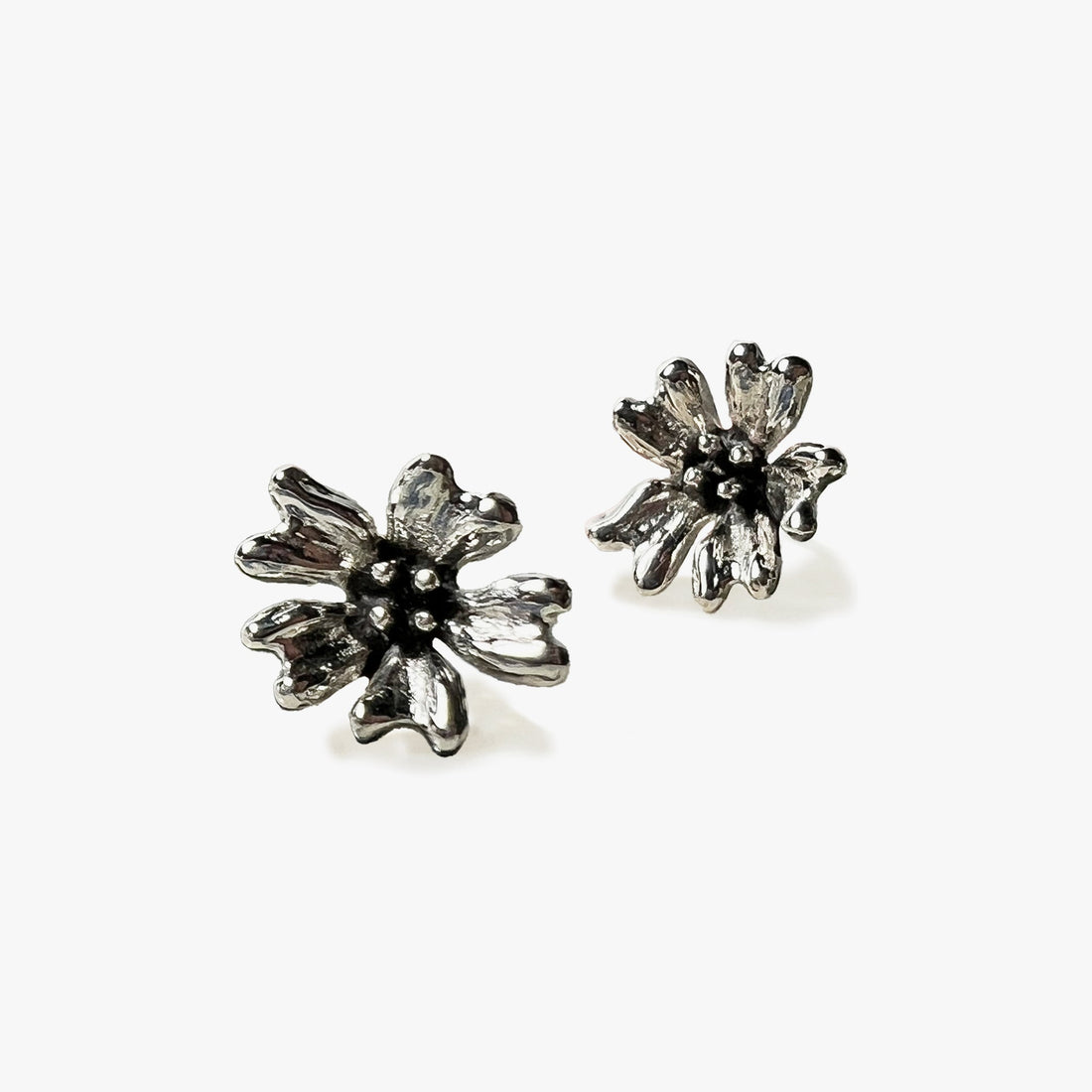 Bella Flora Earrings - Silver
