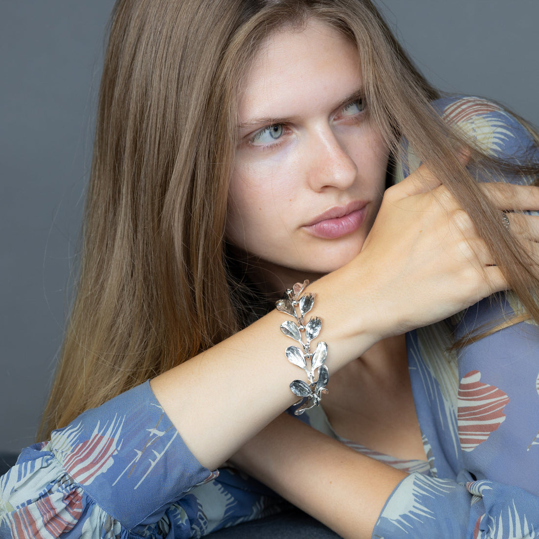 Dyad Link Bracelet - Silver