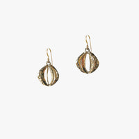 Lantern Earrings - Yellow Bronze