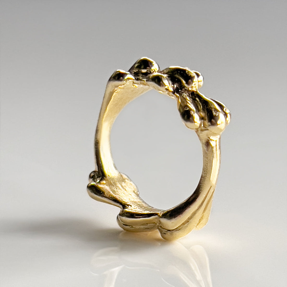 Catkin Pinky Ring - Gold